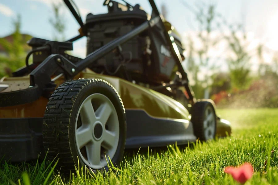 battery self propelled lawn mowers